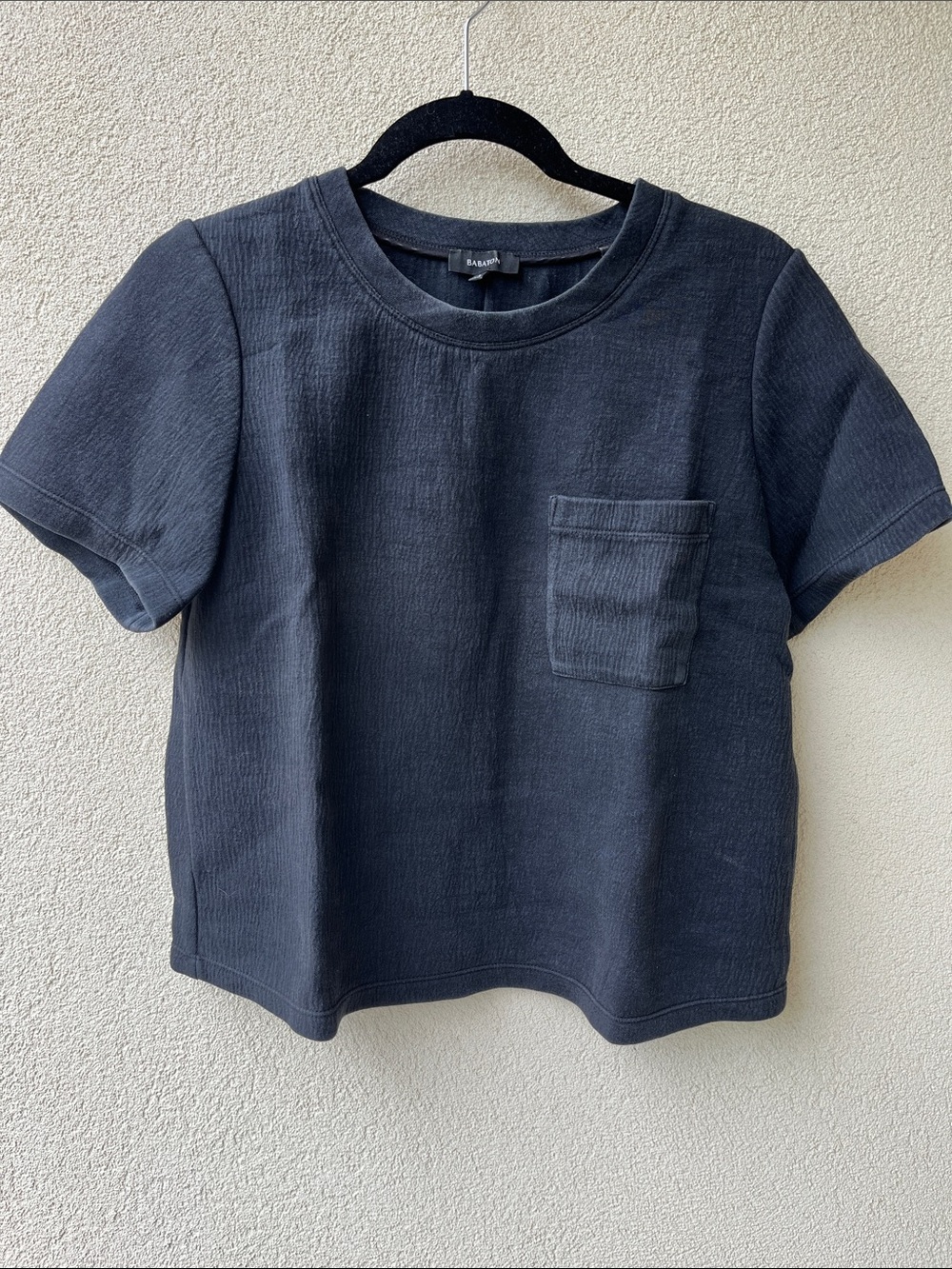 Babaton Squidgy Cotton Boxy Cropped Tee